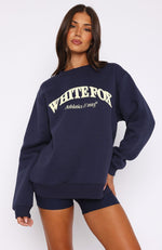 Athletics Era Oversized Sweater Navy