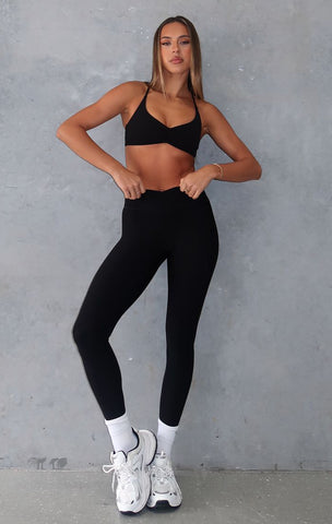 Sweet Temptation Halter Maxi Dress Black/ White Polka Dot