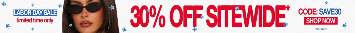 30% Off Sitewide Sale