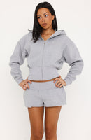 Come A Long Way Lounge Short Grey Marle