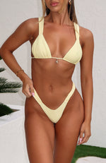 Vanua Bikini Top Lemon