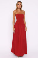 Take Back Maxi Dress Red