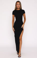 Stand By Your Side Maxi Dress Black