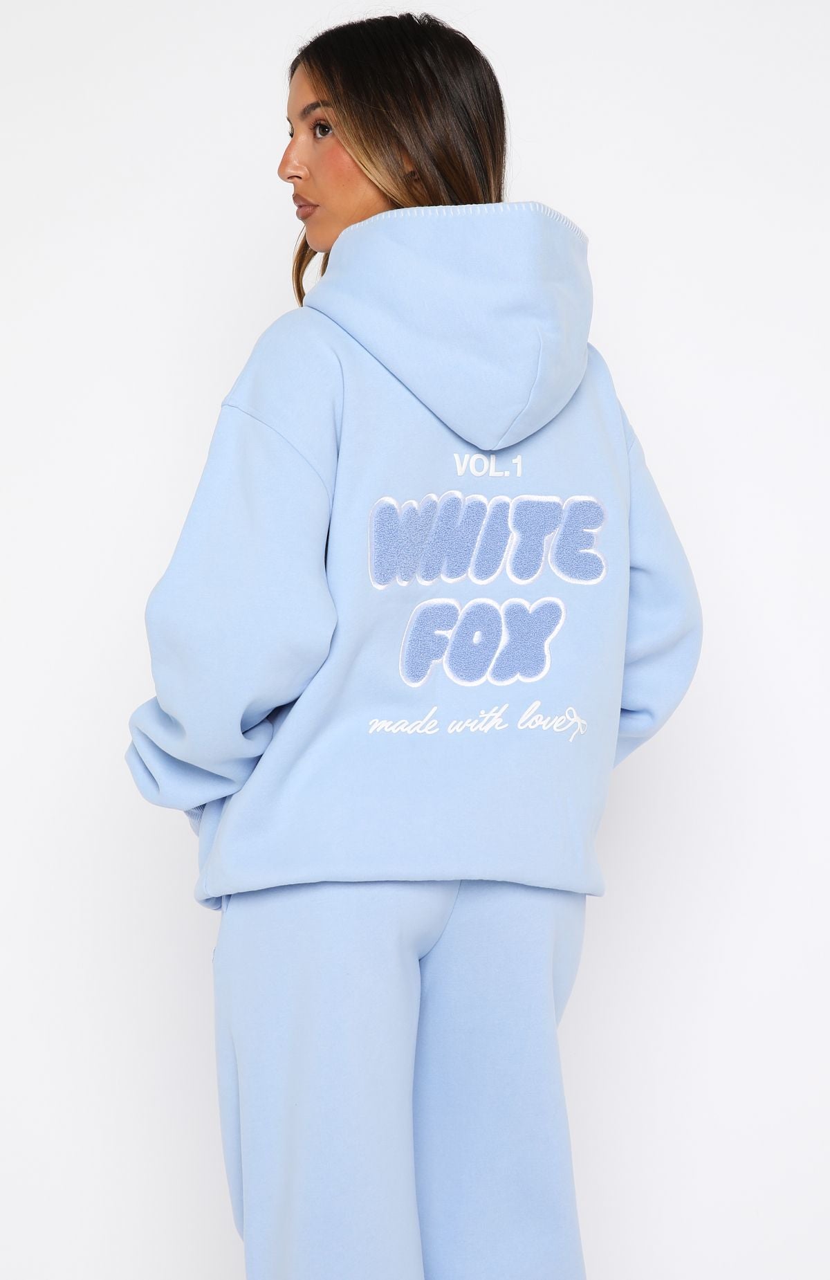 Vol. 1 Oversized Hoodie Blue | White Fox Boutique US