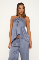 Fallen Grace Top Charcoal