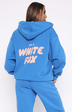 Offstage Zip Front Hoodie Azure