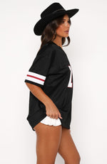 Friday Night Lights Oversized Jersey Black