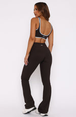 Stay Active Flare Leggings Espresso