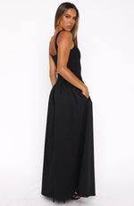 Summer Delight Maxi Dress Black