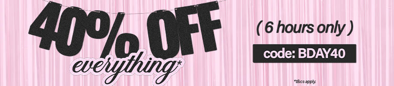 Birthday Sale - 40% Off