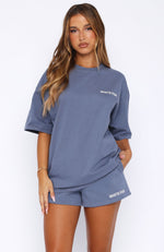 Core Classic Oversized Tee Ocean