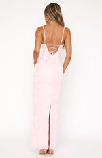 poppy dream maxi dress cream Poppy Dream Maxi Dress Baby Pink