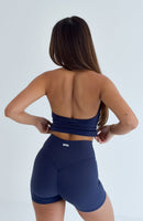 Keep Up High Waisted Shorts 4" Vintage Navy