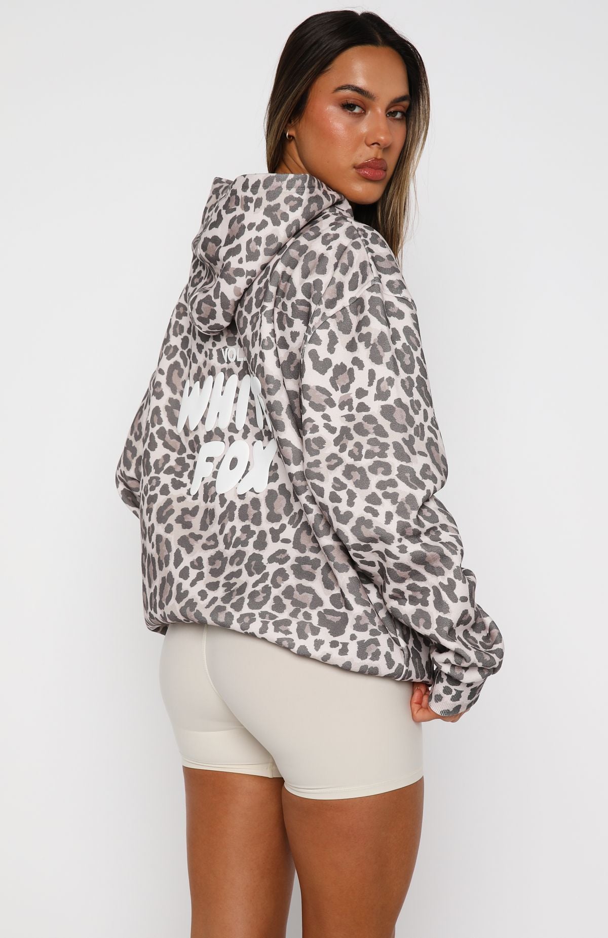 Y-3 HOODED LEOPARD HOODIE 豹 L ホワイト 完売品 Amazon.com: Lurhonp Leopard Print Long Sleeve Hoodie Sweatshirt
