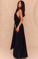 Lost In The Tide Maxi Dress Black | White Fox Boutique US