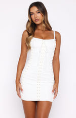 knee length dresses for ladies Chic Rosette Mini Dress main image 1