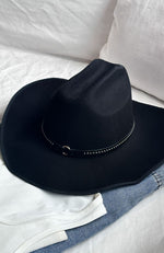 Country Roots Western Hat Black