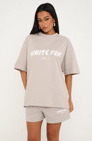 Offstage Back Graphic Oversized Tee Moon