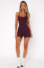 Power To You Playsuit Plum