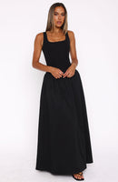 Summer Delight Maxi Dress Black