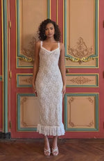 lace cardigan for dress Silk White Lace Cardigan XLRG / Silk White main image 1