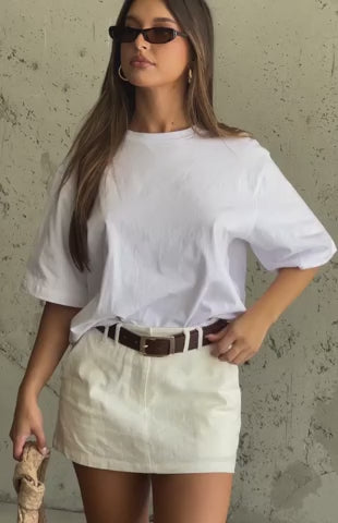 Finding Time Off Shoulder Knit Top White | White Fox Boutique US