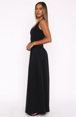 Summer Delight Maxi Dress Black