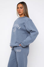 Decade Classics Essential Oversized Sweater Ocean