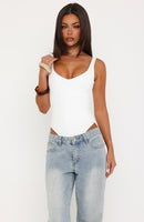 Quiet Confidence Bodysuit White