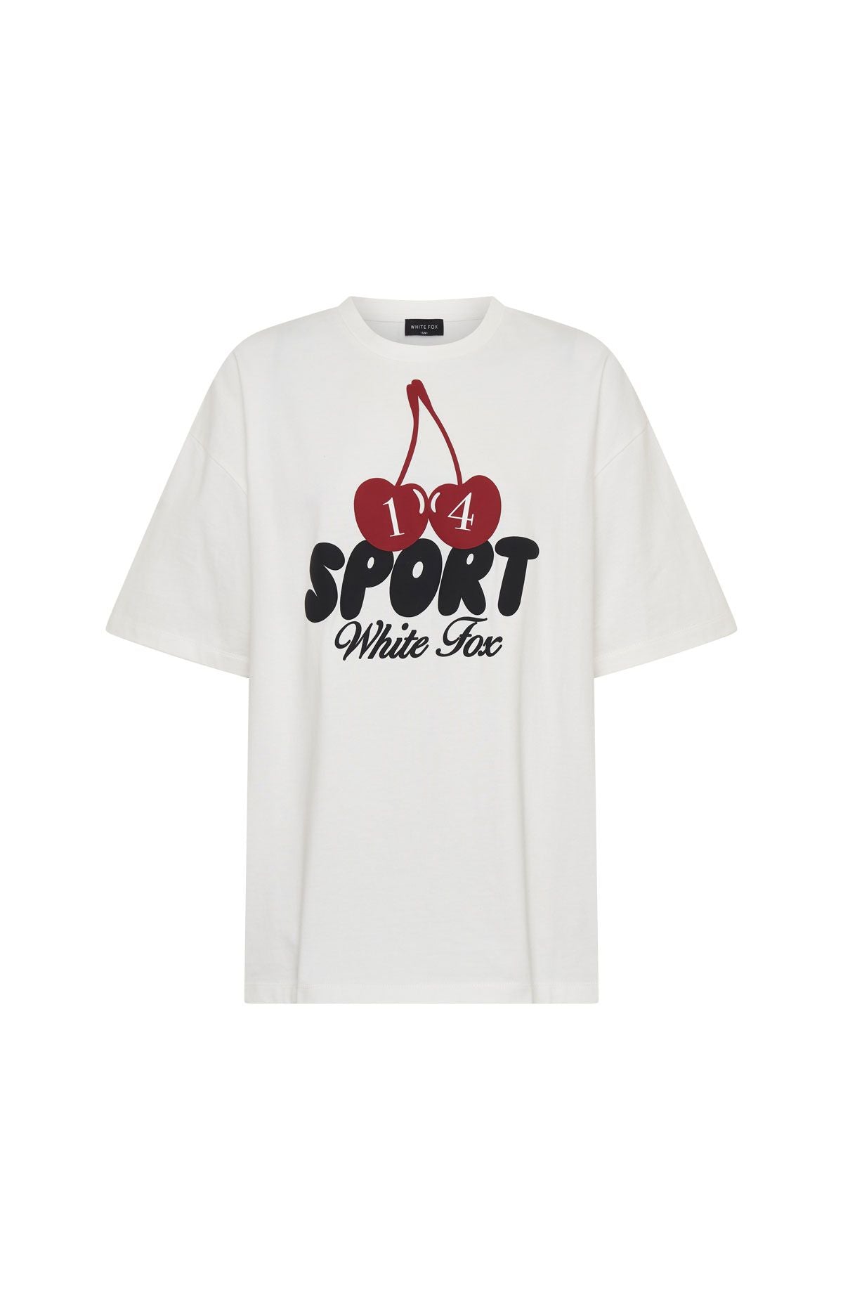 Club 14 Peyton Oversized Tee White | White Fox Boutique US