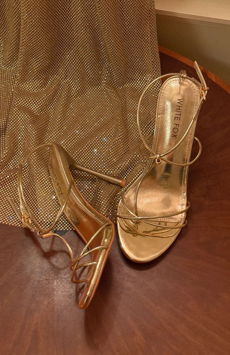 Roya Heels Gold Patent