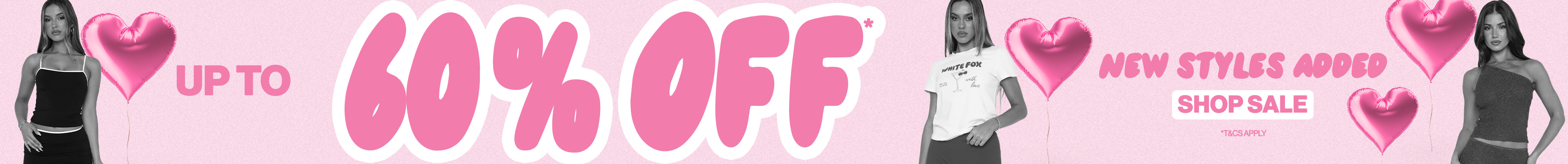 Shop up to 60% off sale