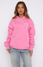 Lucky Charms Oversized Hoodie Pink