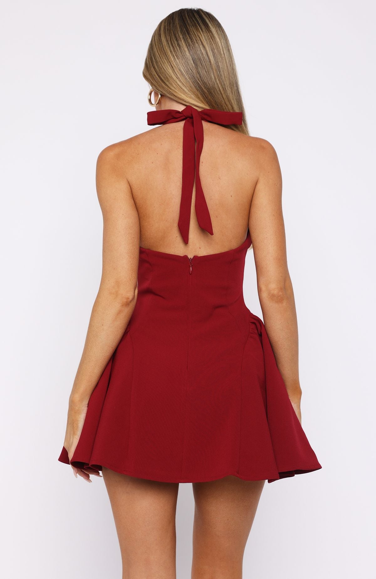 living for this mini dress Living In A Memory Mini Dress Red