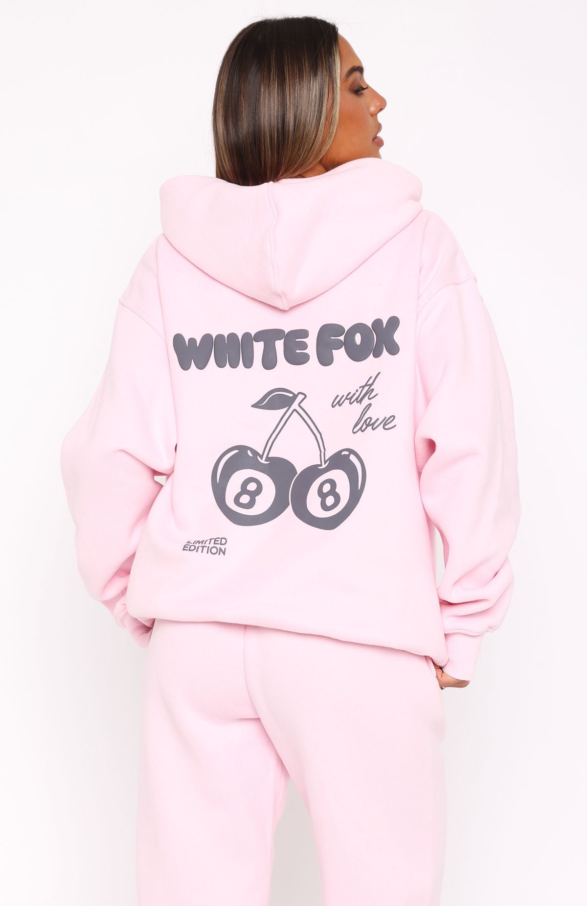 With Love In The Moment Oversized Hoodie Pink | White Fox Boutique US