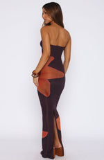 On A Trip Maxi Dress Tangerine Twist