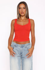 Hearts Delight Top Red