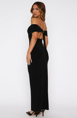 Truth Over Lies Maxi Dress Black