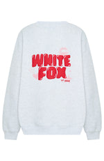 11th Street Sweet Kisses Oversized Sweater Cherry Glaze