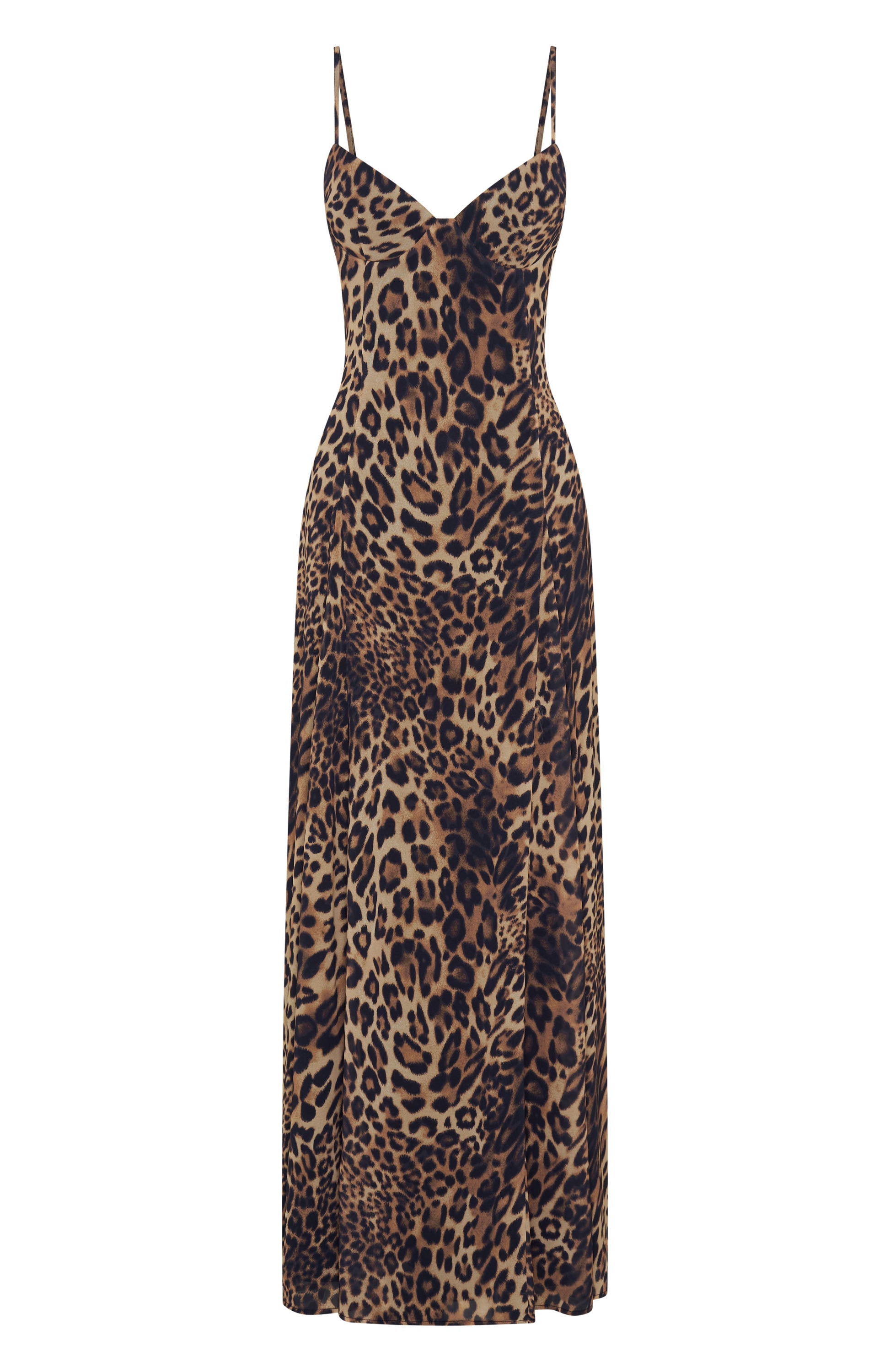 A Day in Nice Maxi Dress Leopard