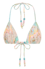 Akira Bikini Top Seaside Mottle