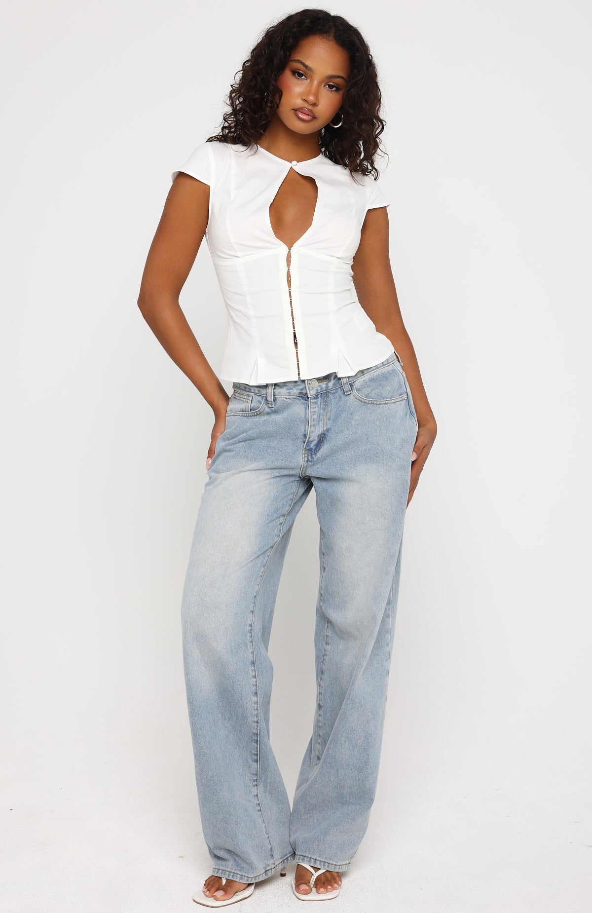 Another Chance Top White | White Fox Boutique US