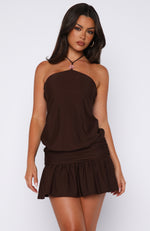light in the box mini dresses Be The Light Mini Dress Chocolate