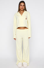 Bedtime Bliss Pyjama Set Lemon