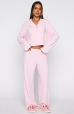 Bedtime Bliss Pyjama Set Soft Pink