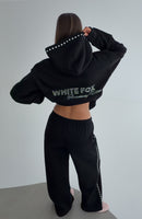 Shining Moment Oversized Hoodie Black