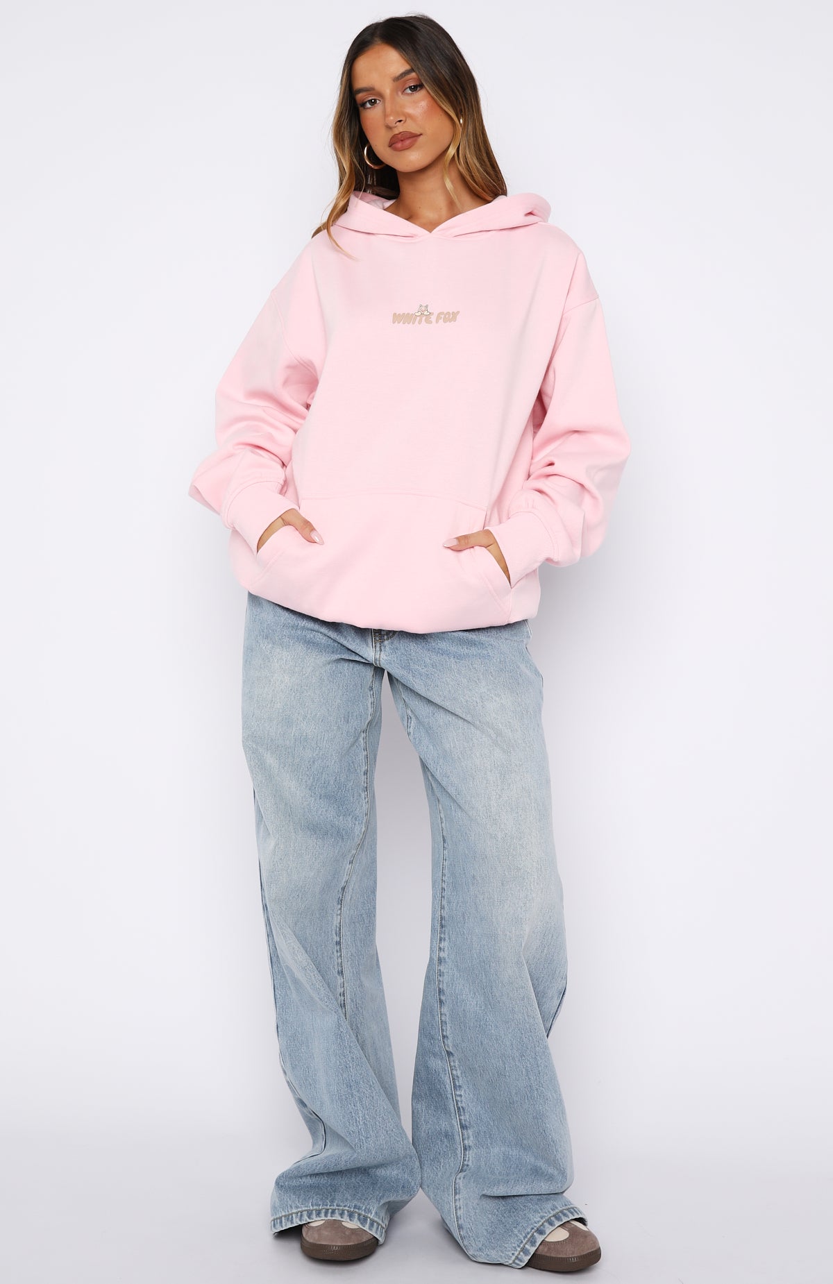 FOXEY パーカー　cozy foxeynewyork Bubbles & Foxy Friends Oversized Hoodie Marshmallow | White Fox