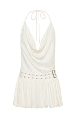 cream dress near me Calling Me Mini Dress Cream