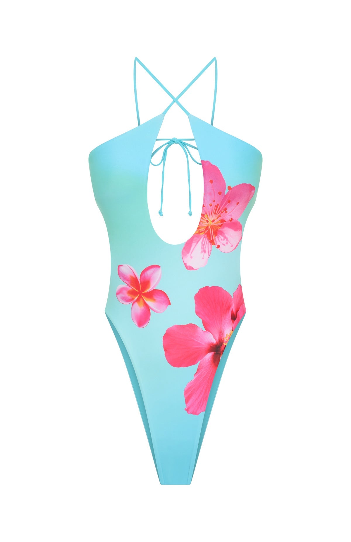 Colombia One Piece Hibiscus Splash | White Fox Boutique US