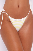 Coogee Bottoms Lemoncello Stripe